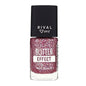 Rival Loves Me Dazzling Diamonds Glitter Nail Polish: Sparkle & Shine, Versatile Top Coat - Nail Art Perfection