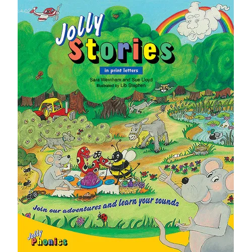 Jolly Stories: In Print Letters (American English Edition) - Hardcover