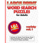 Large Print Word Search Puzzles for Adults - Paperback