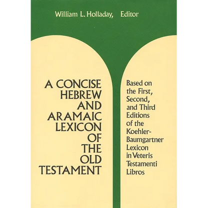 A Concise Hebrew and Aramaic Lexicon of the Old Testament - Hardcover