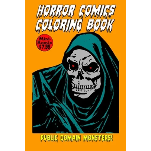 Horror Comics Coloring Books - Paperback