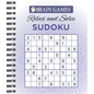 Brain Games - Relax and Solve: Sudoku (Purple) - Spiral