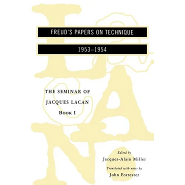 The Seminar of Jacques Lacan: Freud's Papers on Technique - Paperback