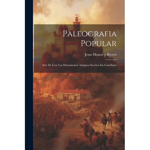 Paleografia Popular: Arte De Leer Los Documentos Antiguos Escritos En Castellano - Paperback