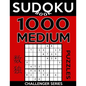 Sudoku Book 1,000 Medium Puzzles: Sudoku Puzzle Book With Only One Level of Difficulty - Paperback