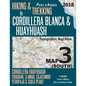 Hiking & Trekking in Cordillera Blanca & Huayhuash Map 3 (South) Cordillera Huayhuash, Chiquian, Llamaq, Cajatambo, Yerupajá & Siula Peaks Topographic - Paperback
