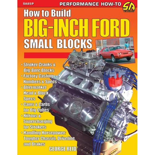 How to Build Big-Inch Ford Small Blocks - Paperback