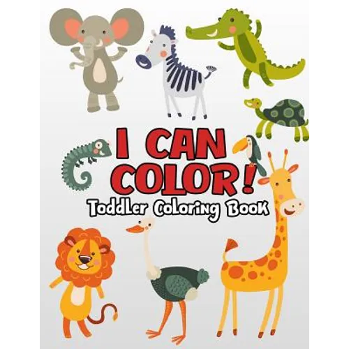I can color! toddler Coloring Book: Coloring & Activity Book for Toddlers & Preschool Kids Ages 1-4, Toddler Coloring Book(Discovery Kids: Giant Color - Paperback