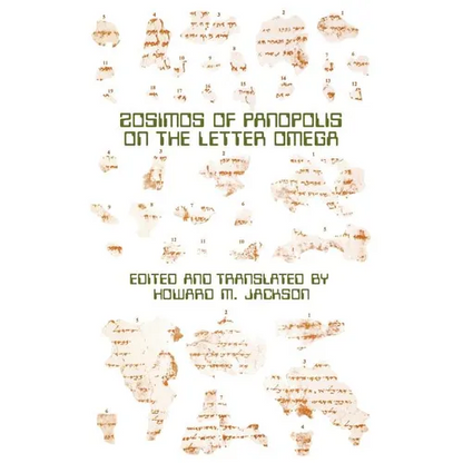 Zosimos of Panopolis on the Letter of Omega - Paperback