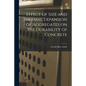 Effect of Size and Thermal Expansion of Aggregates on the Durability of Concrete - Paperback