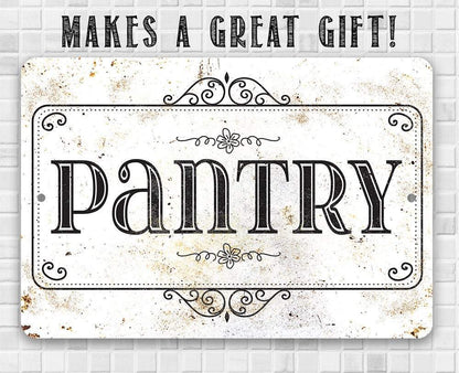 Pantry - Metal Sign