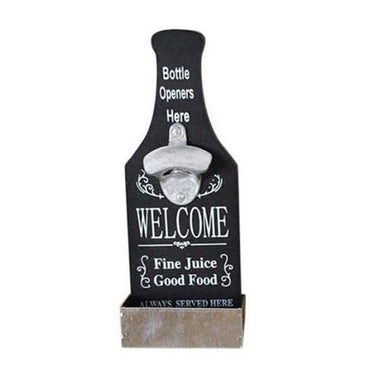 Pastoral Vintage Style Bottle Opener Storage Wall Hang Decorations