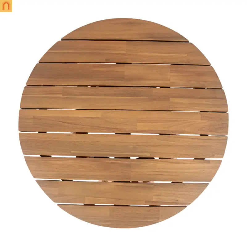 Outdoor Patio Acacia Wood Teak 3-Seater with Coffee Table 67.75in