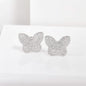 Pave Butterfly Studs