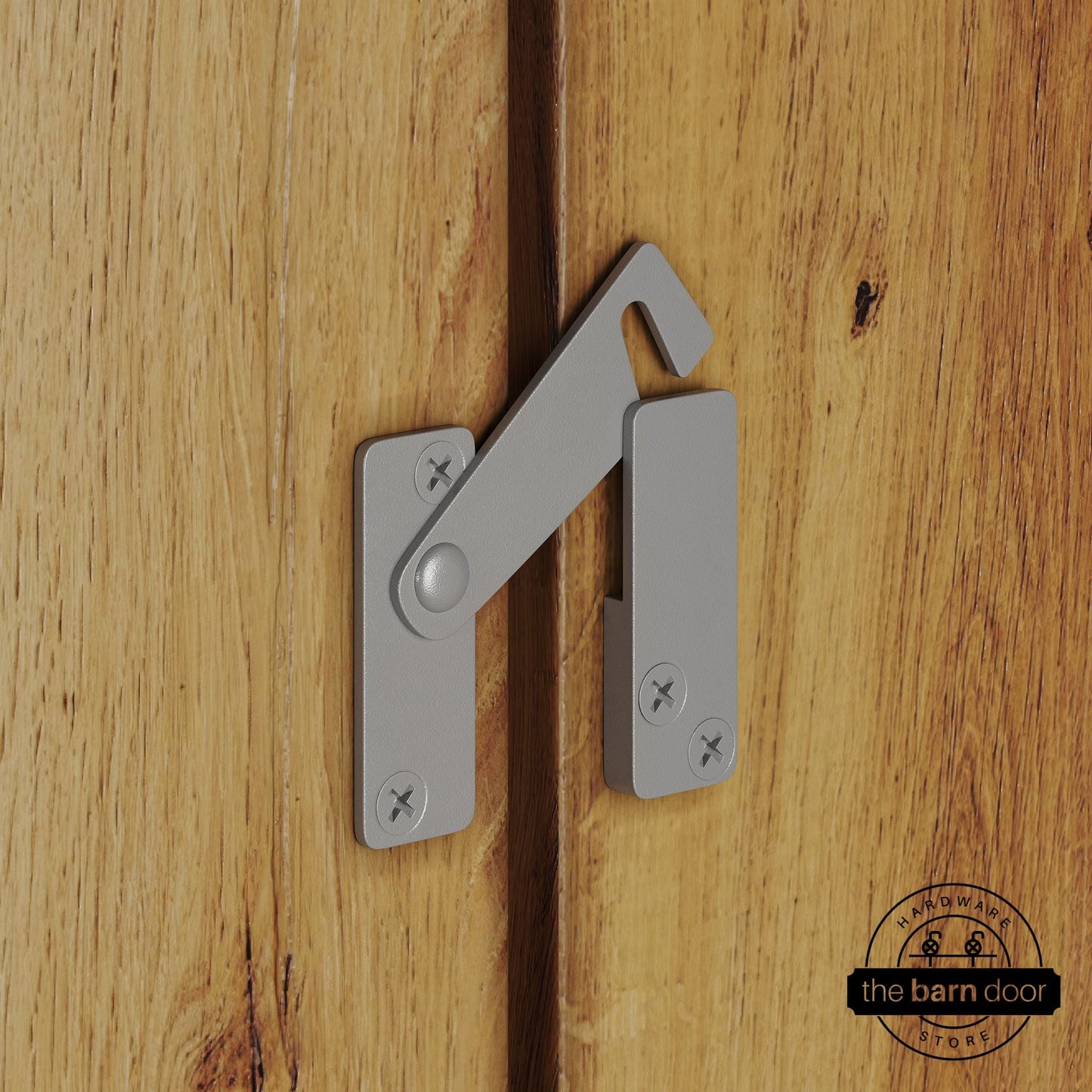 Barn Door Biparting Privacy Latch