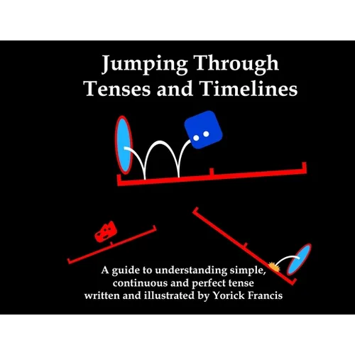 Jumping Through Tenses and Timelines: A guide to understanding simple, continuous and perfect tense - Paperback