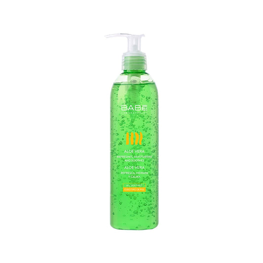 Babe Aloe Vera Gel - 300ml Soothing & Moisturizing Natural Skin Care for Sensitive Skin