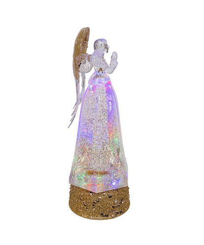 LED Swirl Glitter Angel