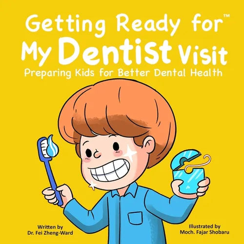 Getting Ready for My Dentist Visit: Dentist Book for Kids, Kids Book About Dentists, Kids Book About Brushing Teeth, Brushing Teeth Book for Kids, Den - Paperback