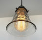Pebble Glass Pendant Light Fixture