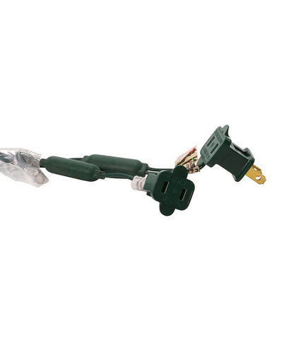 50-Light 5mm Warm White LED Green Wire Light Set