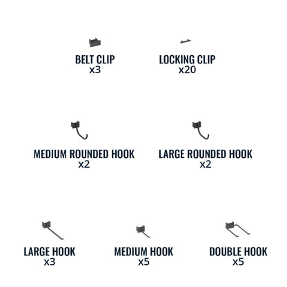 Pegboard Accessory Pack