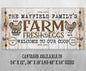 Personalized - Chicken Farm Fresh Eggs - Canvas