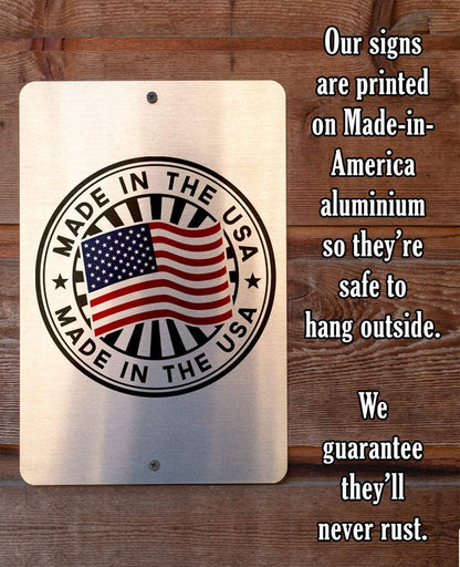 Personalized - Gamers Only - Blue - Metal Sign
