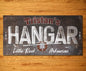 Personalized - Hangar Airplane - Canvas