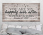 Personalized - Happily Ever After - Canvas