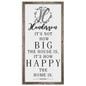 Personalized - It's Not How Big - Canvas