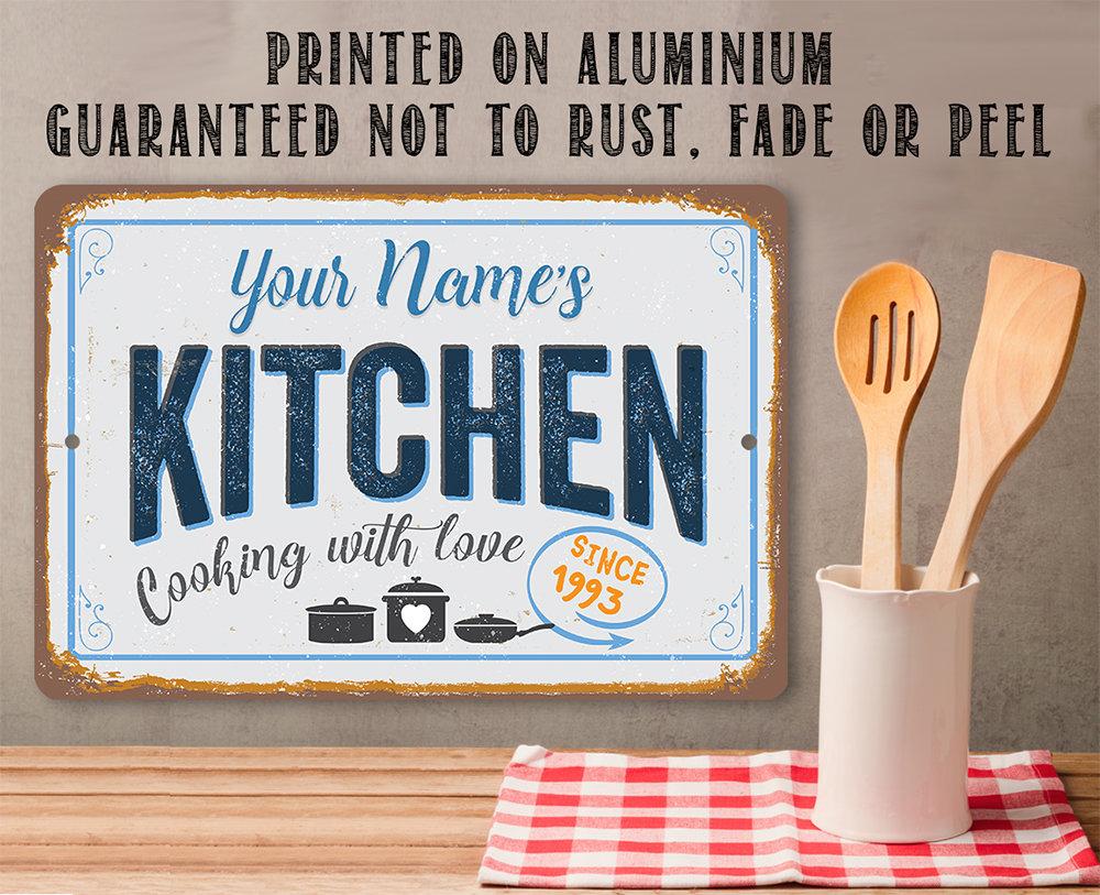 Personalized - Kitchen - Metal Sign