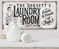 Personalized - Laundry Loads of Fun - Canvas