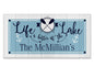 Personalized - Life is Better  At The Lake - Canvas