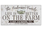 Personalized - Life Is Better On The Farm - Canvas