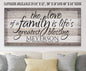 Personalized - Love Of A Family - Canvas