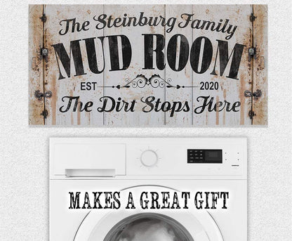 Personalized - Mud Room - Canvas
