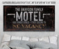 Personalized - No Vacancy Motel - Canvas