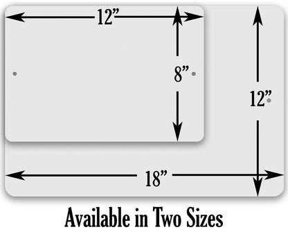 Personalized - Pool Side - Metal Sign