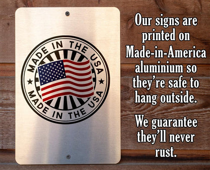 Personalized - Poolside Inn - Metal Sign