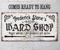 Personalized - Wand Shop - Canvas