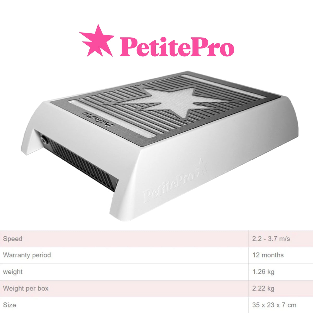 SHEMAX PetitePro X White Nail Dust Collector