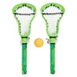 Hydro Waterproof Lacrosse Game Set - Green with Green Handles
