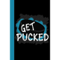 Get Pucked: Hockey Theme 6x9 120 Pages College Ruled Composition Notebook - Paperback
