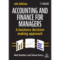 Accounting and Finance for Managers: A Business Decision Making Approach - Paperback