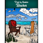 Paint by Number Beaches: Stress relieving coloring book with more than 100 pages to color - Paperback