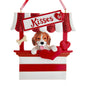 Dog Kisses - Kissing Booth Ornament -  Beagle