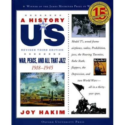 A History of Us: War, Peace, and All That Jazz: 1918-1945a History of Us Book Nine - Paperback