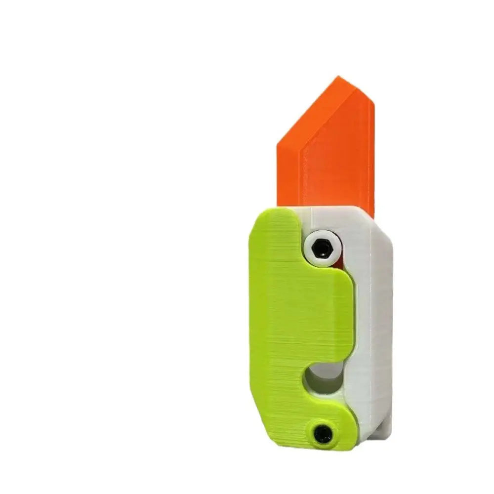 Pink and Lime Radish Knife Gravity Cub Toy