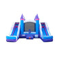 16FT Pink Castle Bounce House Combo With Double Water Slide (SAK84027)